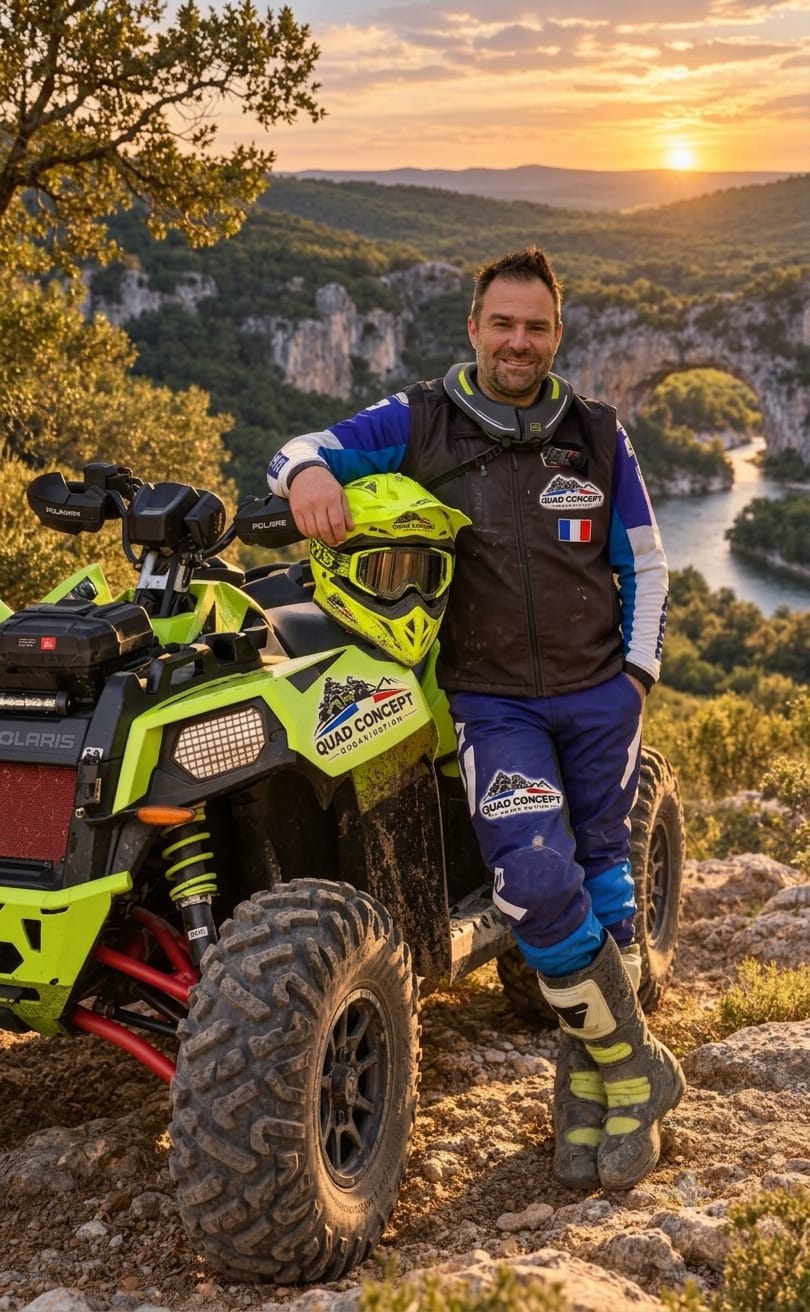 Jérôme Laffitte et Frédéric Bergaud en raid